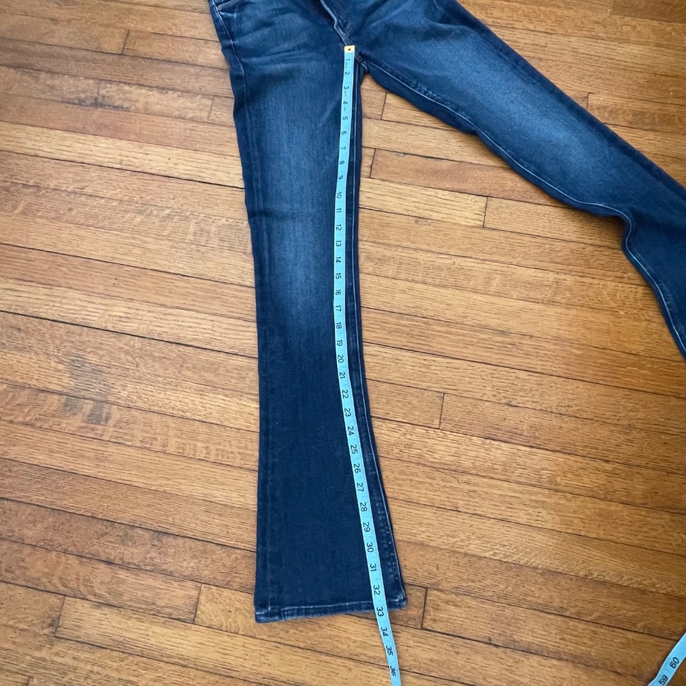 Mother The High Waisted Runaway Flare Jeans - Picture 7 of 13
